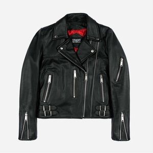 Women’s Genuine Leather Biker Jacket